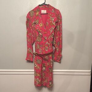 Dana BUCHMAN dress/belt size 14